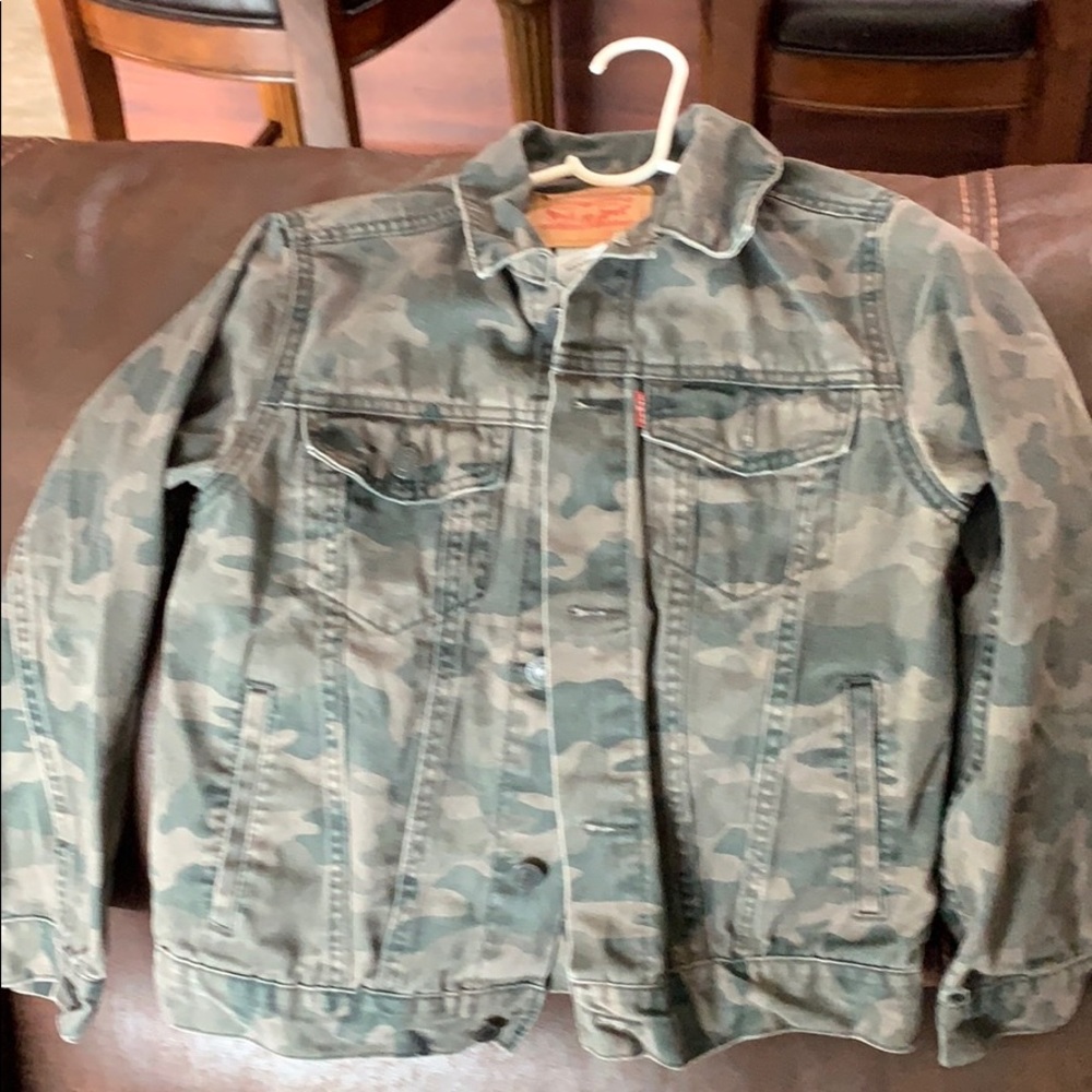 Camouflage Jean jacket